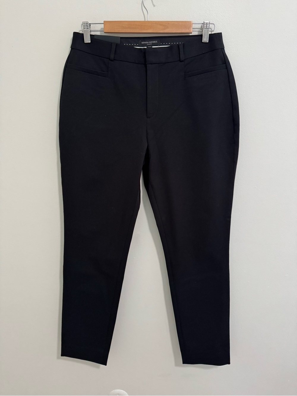 Banana Republic NWT Black Curvy Sloan Pants Long